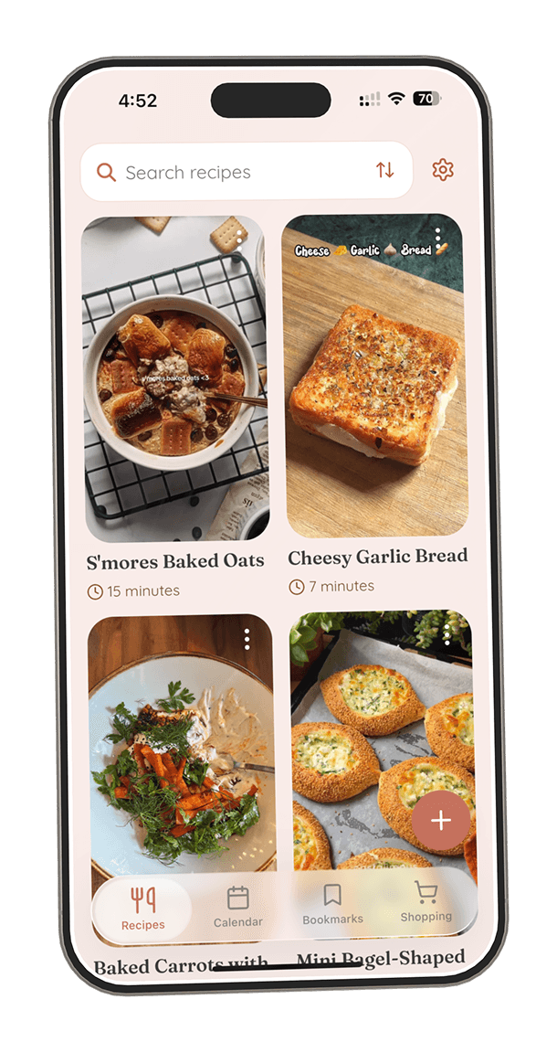 Whisk will generate a structured recipe