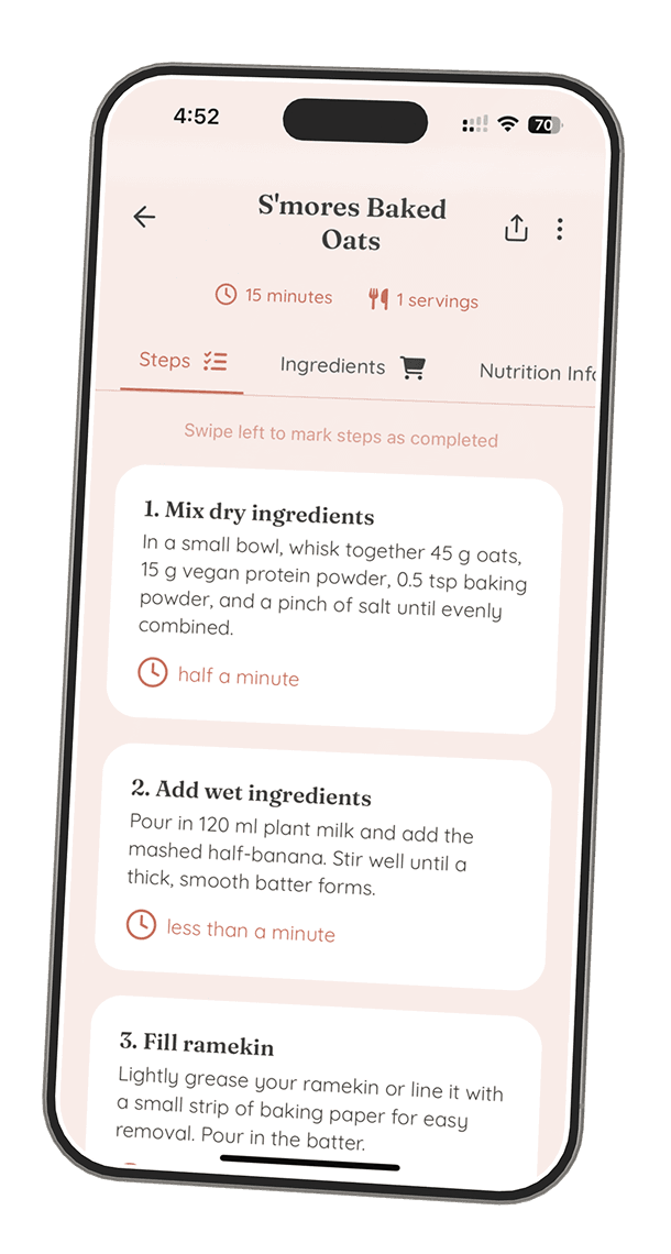 A step-by-step, actionable list generated in Whisk.